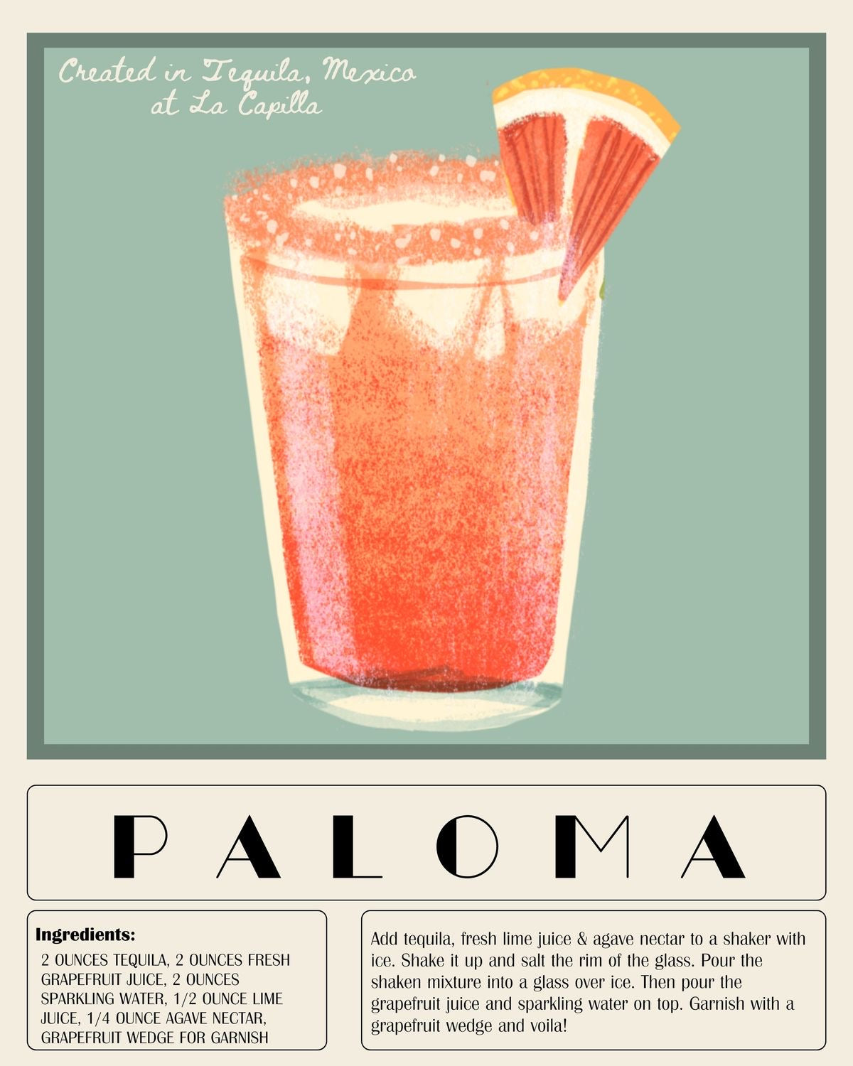 MIXOLOGY COCKTAIL ARTWORK